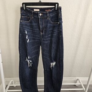 Pilcro Blue Boyfriend Jeans Classic Denim